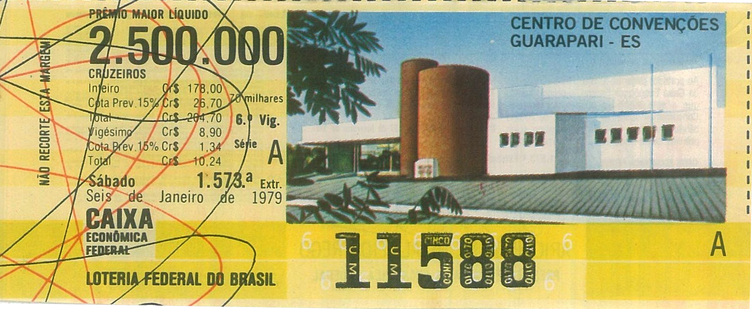 Extração 1573 - Centro de Conveções de Guarapari - ES