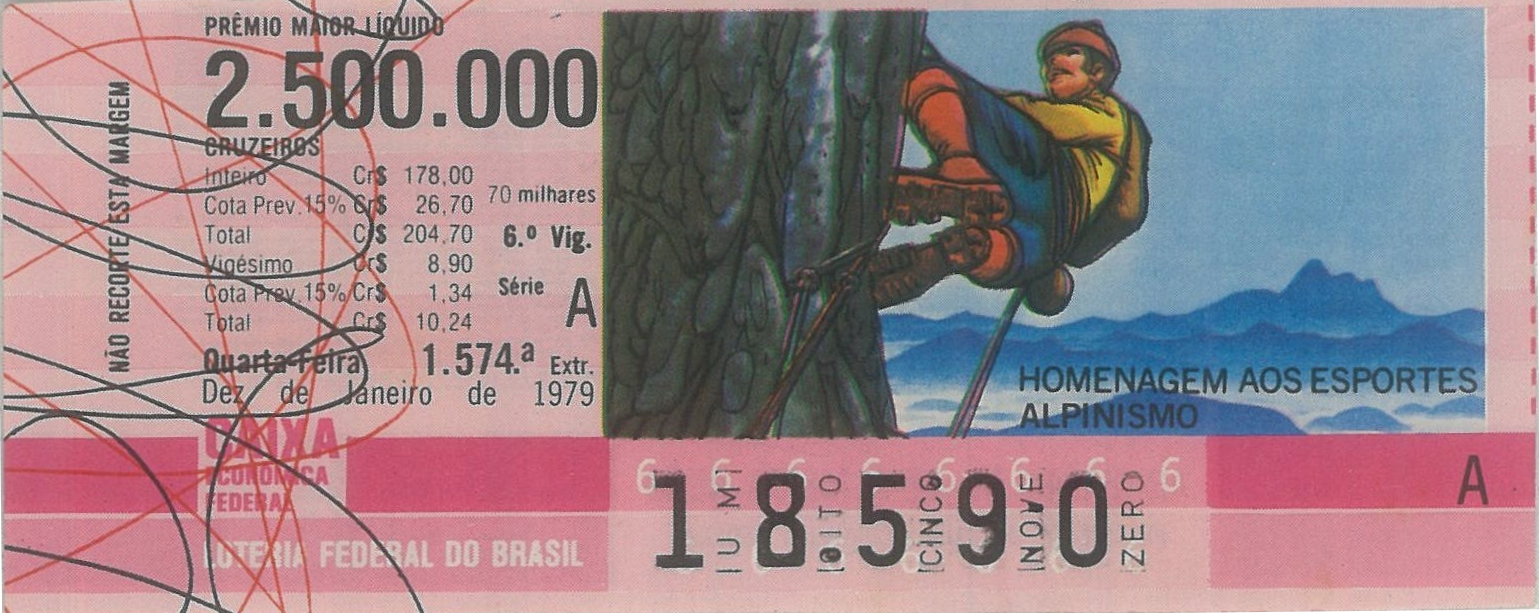 Extração 1574 - Homenagem aos Esportes - Alpinismo