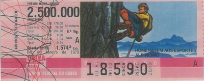 Extração 1574 - Homenagem aos Esportes - Alpinismo