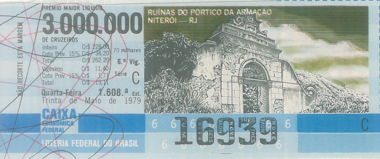 Extração 1608 - Ruínas do Pórtico - Niterói - RJ